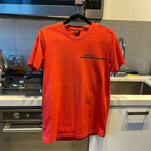 Men’s Red Hugo boss T-shirt - SMALL